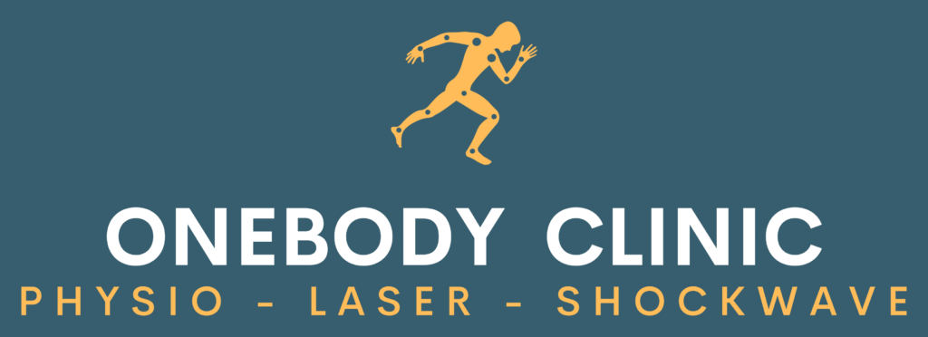 Onebody Clinic logo with tag line